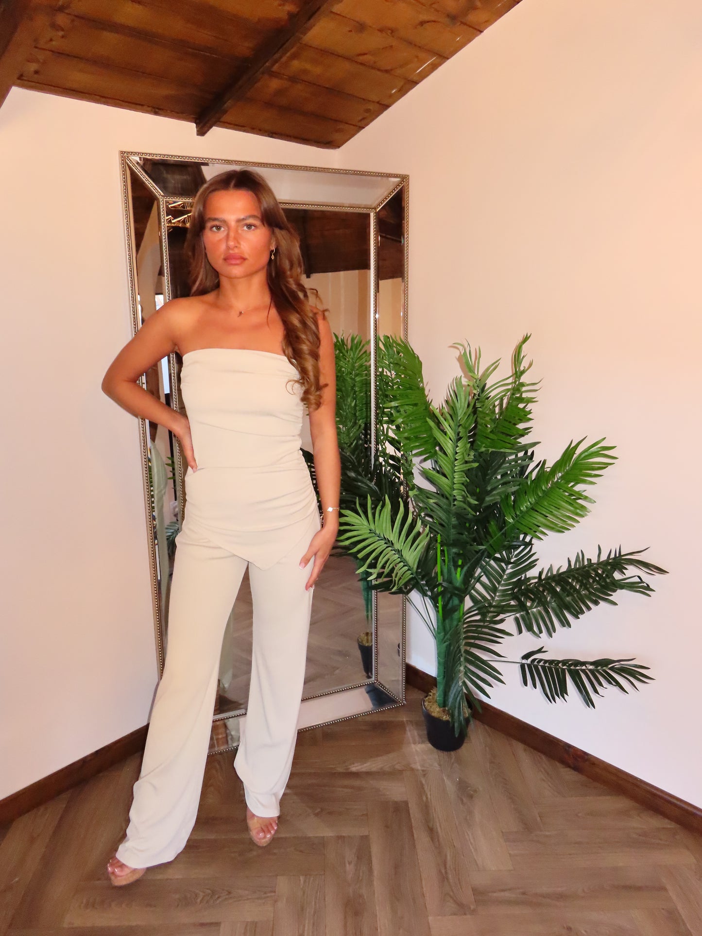 EVIE Asymmetric Bandeau Two Piece